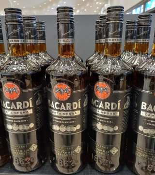 Bacardi Carta Negra 1 lt