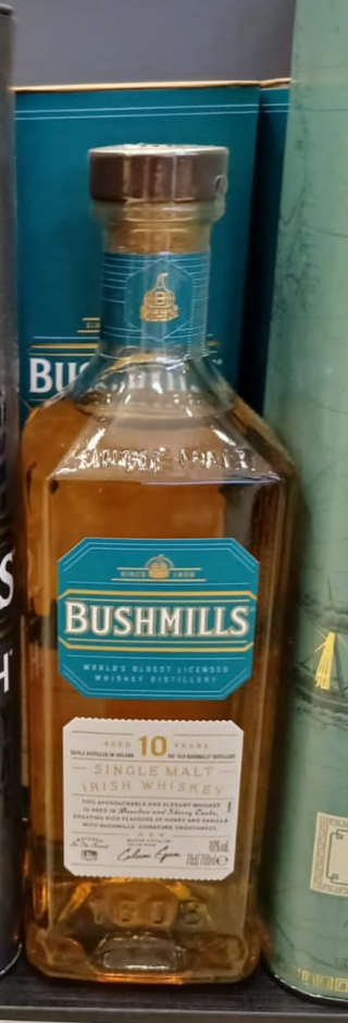 Bushmills 10 anos 700 ml